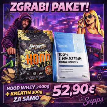 HOOD WHEY 2kg + KREATIN 300g